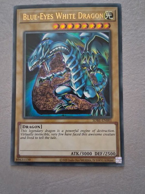 Blue-Eyes White Dragon card new