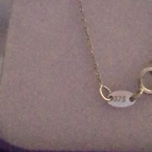 9 Carat White Gold Chain
