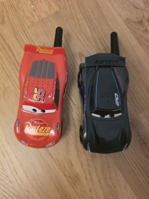 Walkie Talkie Cars used, working with batteries included in one