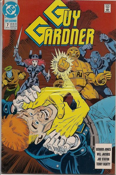  DC COMICS xenoglossa GUY GARDNER  (1992)