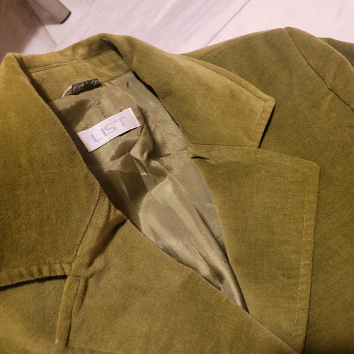 Italian jacket LIST like new, green, size S