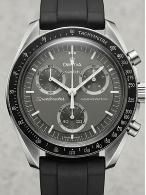 Swatch Omega Moonswatch μεταλλική κάσα καινούργια, quartz PE50