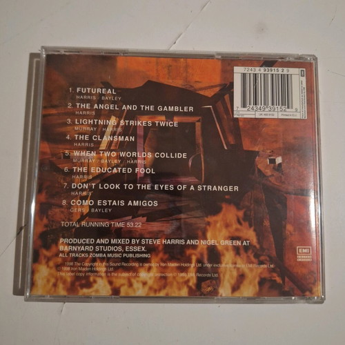 Iron Maiden Virtual XI CD and wallet used