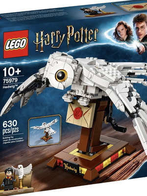 LEGO Harry Potter 75797 Hedwig σαν καινούργιο, ολοκληρωμένο χωρίς κουτί