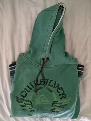 Quicksilver sweatshirt size XL, warm, like new, green