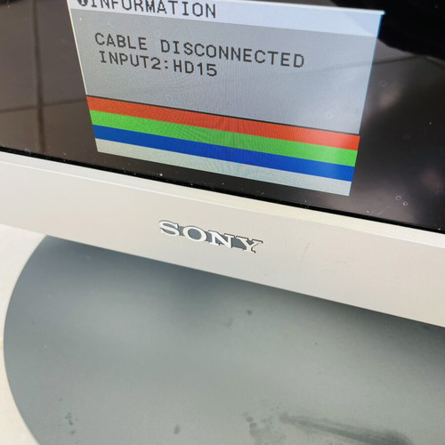 Sony PC Monitor SDM-HS94P used TFT LCD color display
