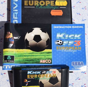 Kick Off 3: European Challenge - Sega Mega Drive (Genesis) - πλήρες
