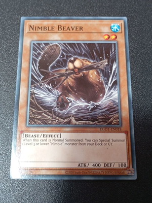 Yu-Gi-Oh! Nimble Beaver κάρτα μεταχειρισμένη