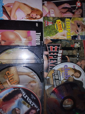 Adult DVD collection pack of 10, like new, with subtitles