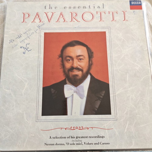 Pavarotti vinyl LP album used, classical compilation