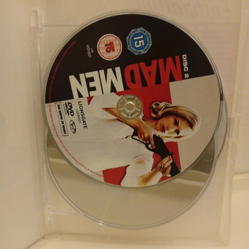 Mad Men Season 1 DVD three disc set used with subtitles