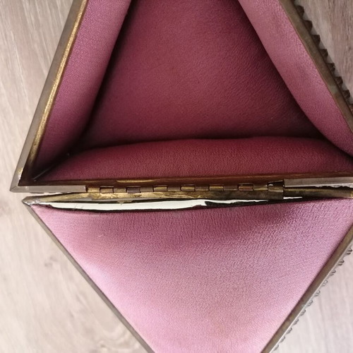 Jewelry box Russian old used with minor damages