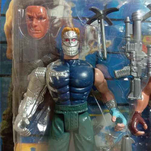 Max Steel bootleg vintage action figure sealed card
