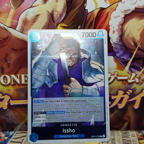 One Piece Issho card near mint
