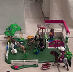 Playmobil Horse Care Station like new