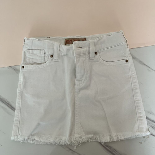 Skirt for girl 6 years like new, white, size 116 cm