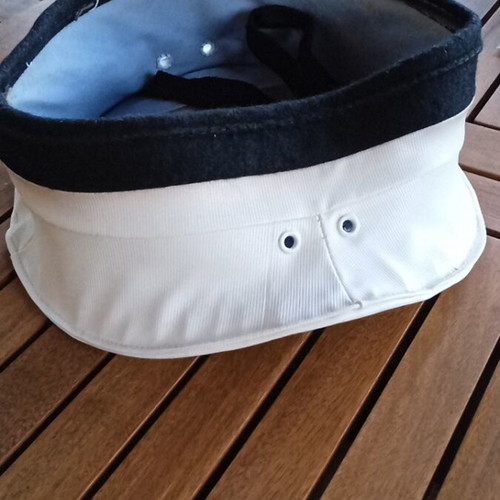 Navy sailor hat, used, diameter 18 cm