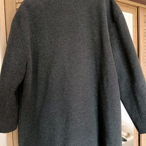 Artisti Italiani wool short coat used, size Medium, anthracite