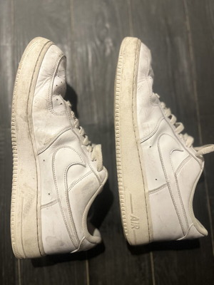 Nike Air Force 1 sneakers μεταχειρισμένα, μέγεθος 46, άσπρα