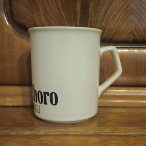 Marlboro ceramic mug, promotional advertising