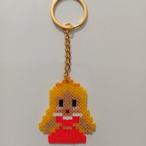 Princess keychain new, handmade