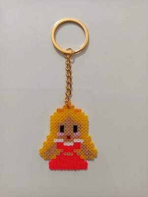 Princess keychain new, handmade