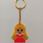 Princess keychain new, handmade