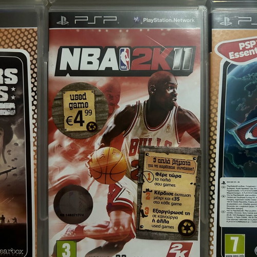 PSP games used in very good condition
