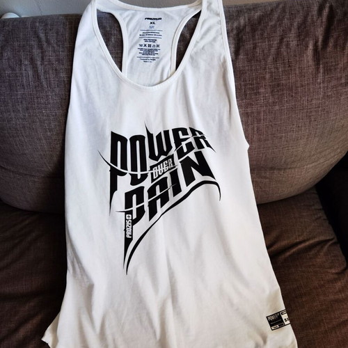 Prozis sleeveless shirt XL white like new