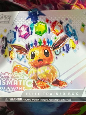 Pokémon TCG Prismatic Evolutions Elite Trainer Box καινούργιο, σφραγισμένο