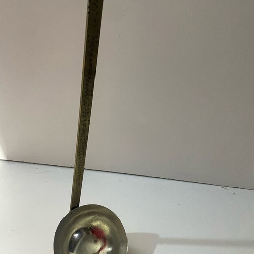 Copper ladle tinned new for use