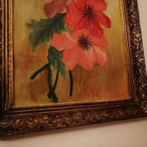 Vintage Wildflower Frame