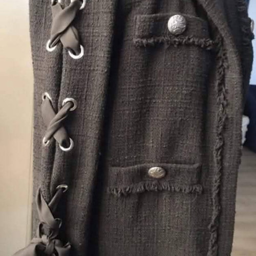 Pinko Chow Chow bouclé jacket like new, black, size M