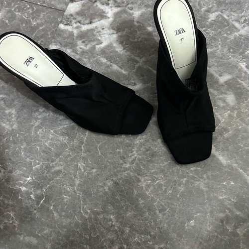 Zara mule black used size 37
