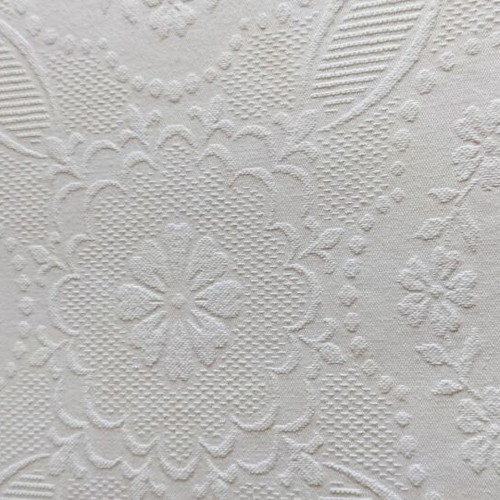 Vintage traditional white pique bedspread like new