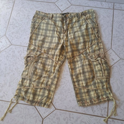 Men's Bermuda shorts like new, beige, size XL