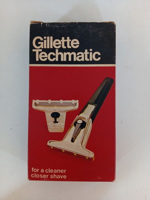 Gillette Techmatic Razor new, 70s-80s vintage