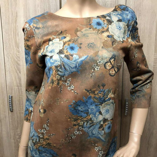 Sweet Miss dress new, size M/L, brown multicolor