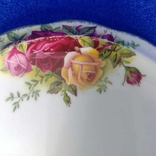 Royal Albert Old Country Roses Bone China teapot base used