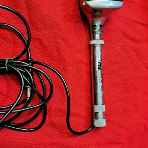 Pearl vintage microphone refurbished with large diaphragm Philips capsule
