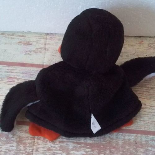 Plush puppet glove Penguin HABA used