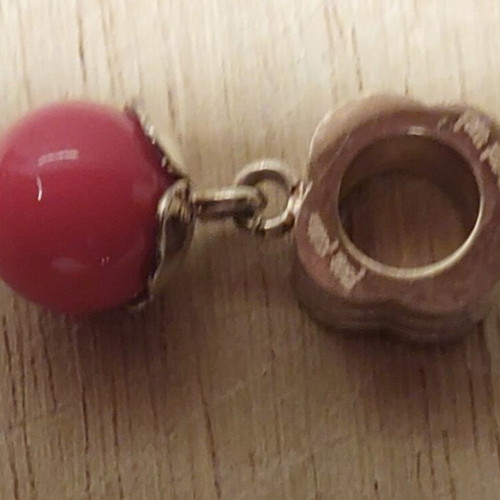 Folli Follie pendant like new, red color