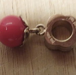 Folli Follie pendant like new, red color