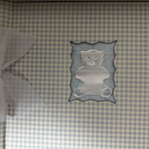 Photo album for baby boy baptism like new