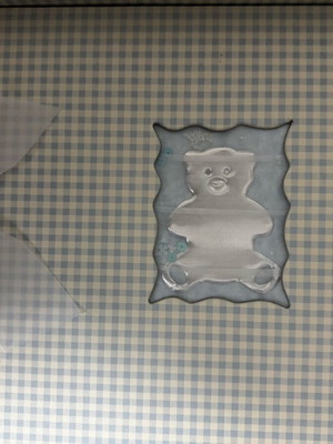 Photo album for baby boy baptism like new