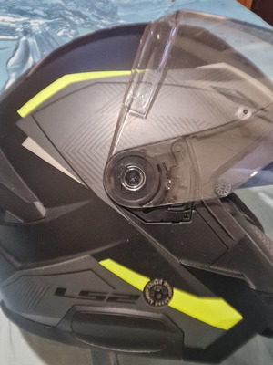 LS2 Verso II OF618 motorcycle helmet M 57/58 with Bluetooth intercom