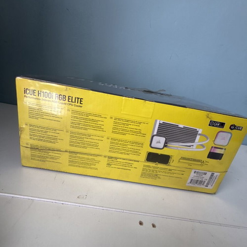 Corsair iCUE H100i RGB Elite AIO 240mm liquid CPU cooler new
