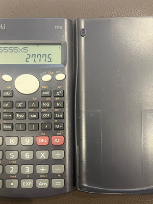 Deli 1710 scientific calculator like new