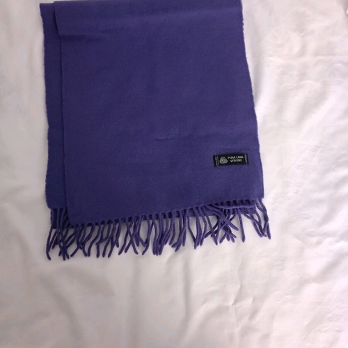 Purple women's wool scarf Zara like new