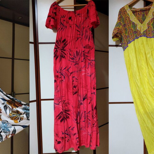 Dresses XL set of 3 like new, floral and lace details